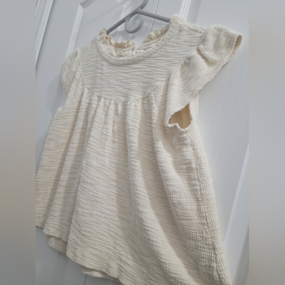 Madewell Textural Knit Ruffle-Neck Top - Picture 7 of 11